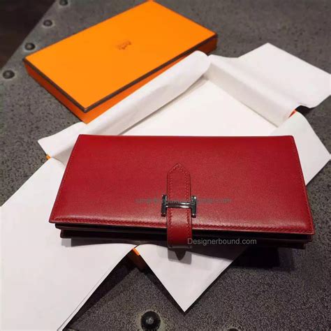 fake hermes bearn wallet - Hermes bearn wallet real.